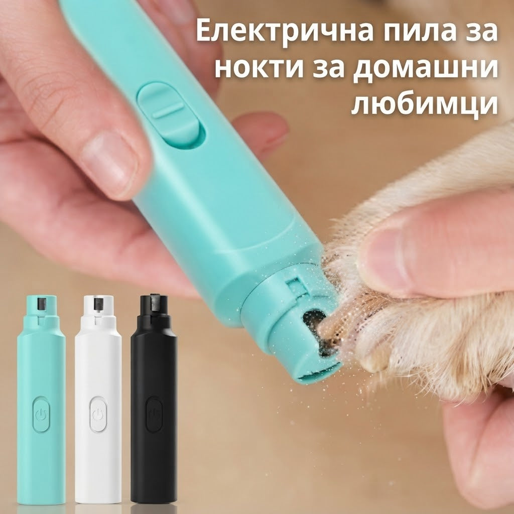 Електрична пила за нокти на любимци